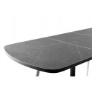 Стол ВВР Раздвижной пластиковый Будда/белый/белый конус 110-150/70